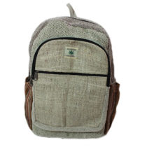Himalayan Pure Hemp Multi Pocket Backpack