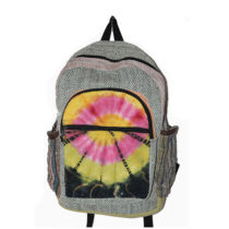 Tie Dye Hemp Canvas Backpack