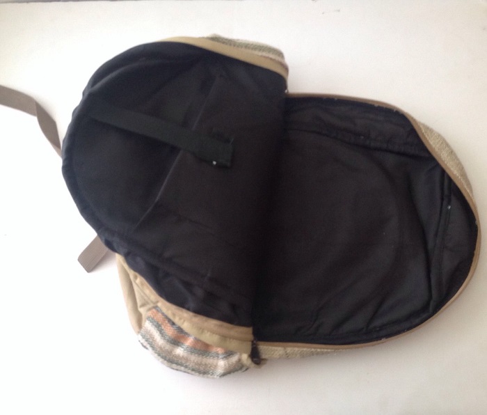 NepalesecraftHandmade Pure Hemp Backpack - 100% THC Free Bag ...