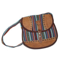 Multi Color Soulder Side Bag