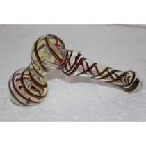 4.5" Striped Hammer Bubbler