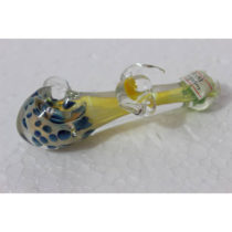 4.5" Colored Handmade Art Hand Pipe