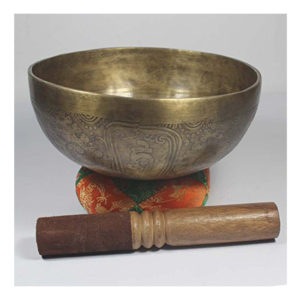 7 Inch Double Carving Handmade Tibetan Singing Bowl