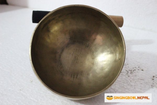 3rd Eye Yoga Bowl By Singing Bowl Nepal or Pineal Chakra A Note Hand Hammered Tibetan Meditation Singing Bowl 5.5 Inches 